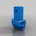 Nắp che hitch kéo xe Nón Mandalorian cho receiver 2" - Thumbnail 2