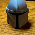 Nắp che hitch kéo xe Nón Mandalorian cho receiver 2" - Thumbnail 3