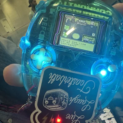 Bộ nút D-pad và AB cho Defcon32 Badge - Nâng cấp trải nghiệm