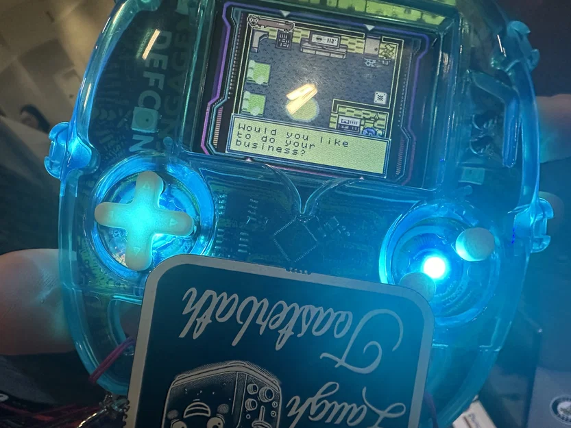 Bộ nút D-pad và AB cho Defcon32 Badge - Nâng cấp trải nghiệm - Image 2