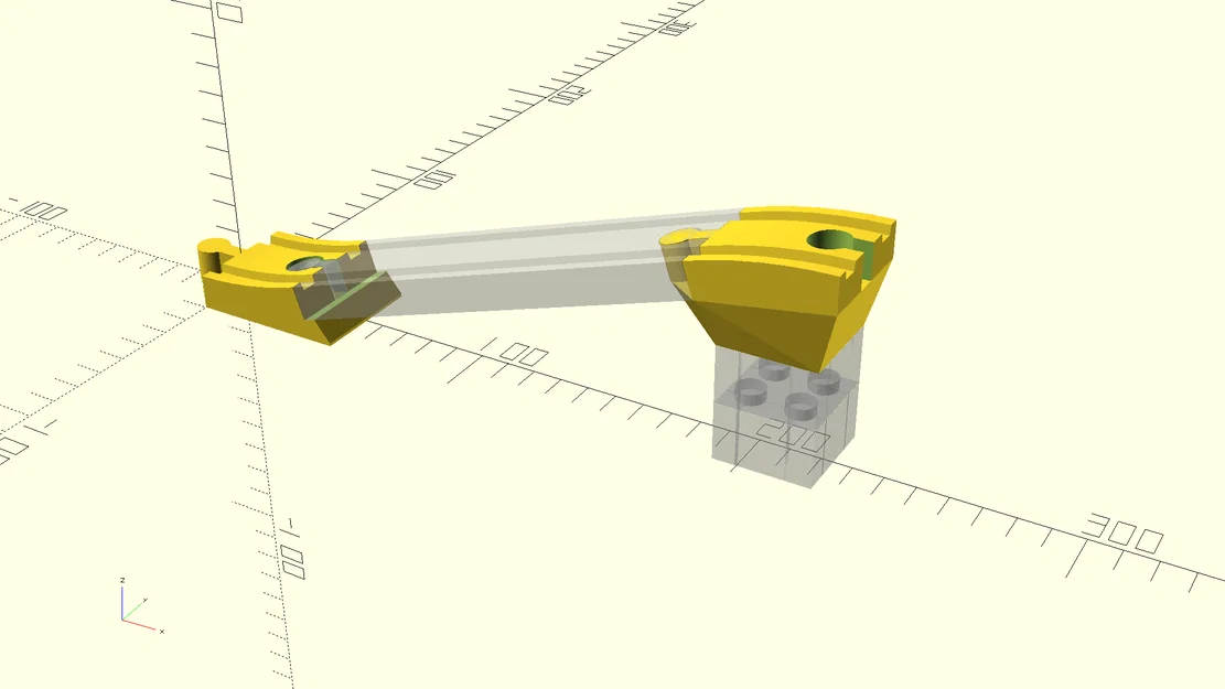 Bộ cầu nối tương thích Brio/Duplo (Yet Another Brio/Duplo compatible Bridging Set) - Image 1