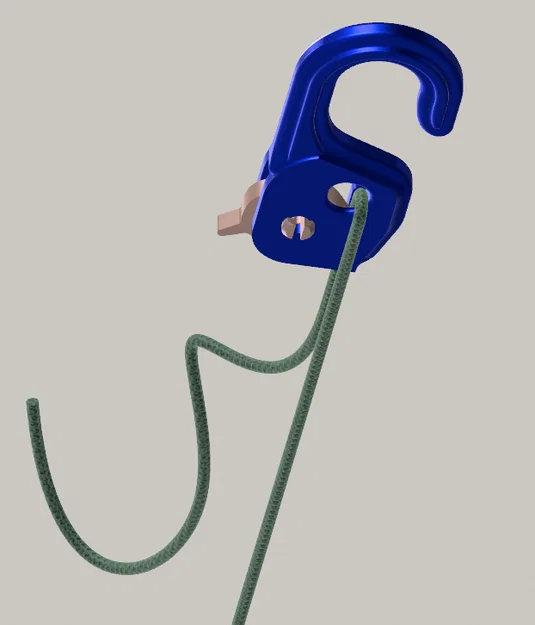 Carabiner móc khóa bán tự động cho camping - Image 2