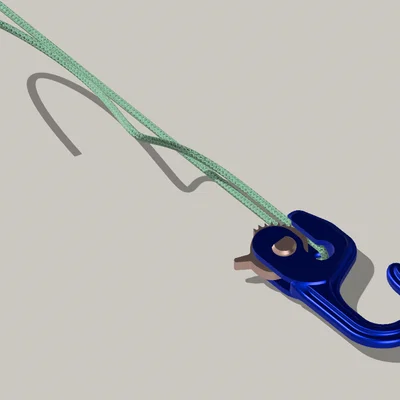 Carabiner móc khóa bán tự động cho camping