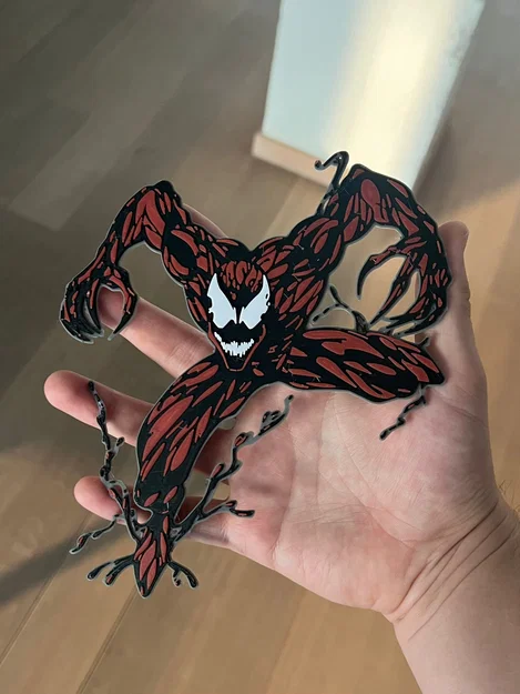 Tranh treo tường 2D Comic Carnage (không AMS) - Image 1