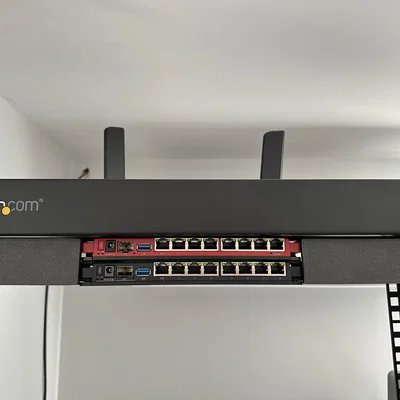 Bản in 3D bộ rackmount Mikrotik K-79