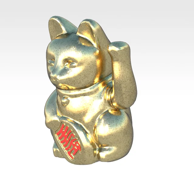 DYNAMIC MANEKI-NEKO – Mèo Thần Tài Chuyển Động (Print-in-Place) - Image 3