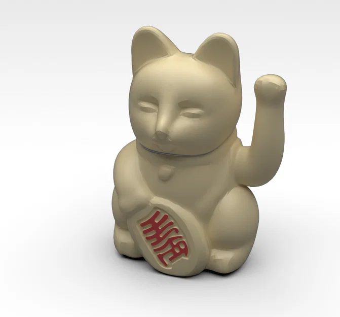 DYNAMIC MANEKI-NEKO – Mèo Thần Tài Chuyển Động (Print-in-Place) - Image 6