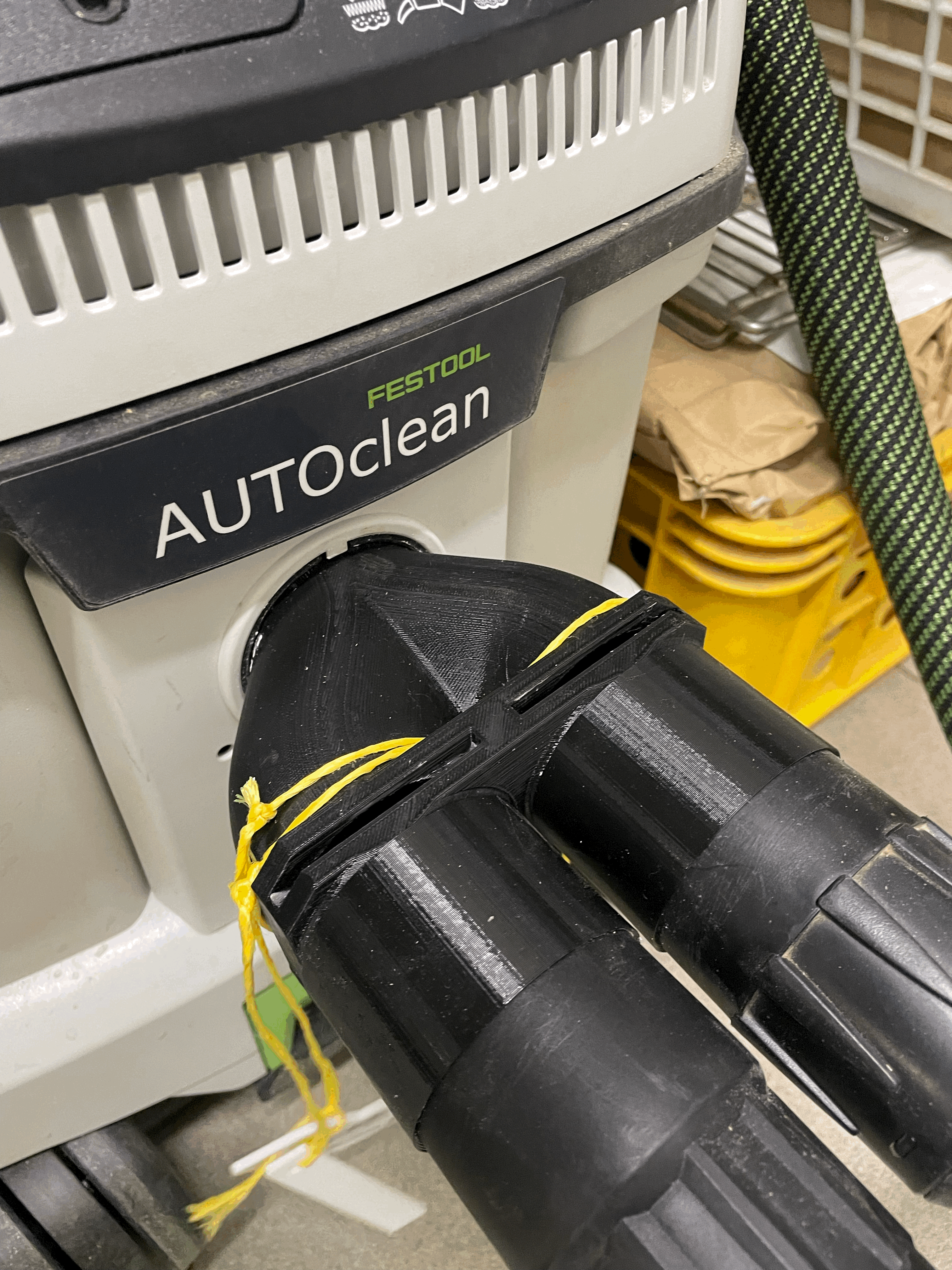 Adapter chia 2 nhánh FESTOOL/PROTOOL dạng Y (Two way adapter) - Thumbnail 3