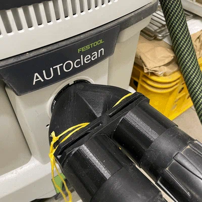 Adapter chia 2 nhánh FESTOOL/PROTOOL dạng Y (Two way adapter)
