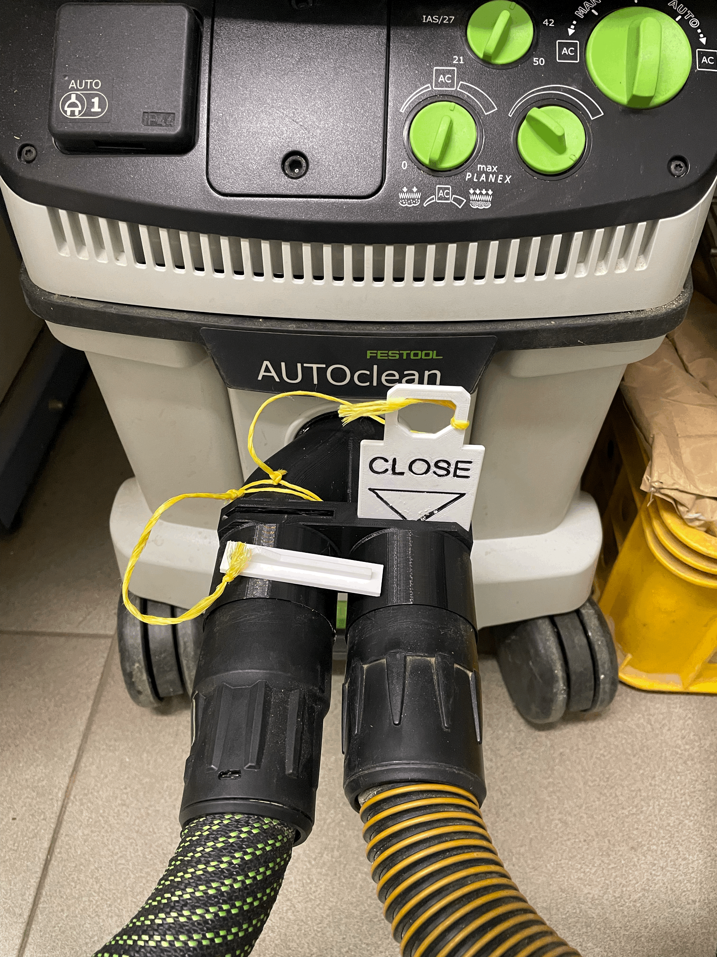 Adapter chia 2 nhánh FESTOOL/PROTOOL dạng Y (Two way adapter) - Thumbnail 4