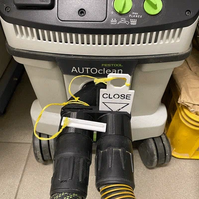 Adapter chia 2 nhánh FESTOOL/PROTOOL dạng Y (Two way adapter)