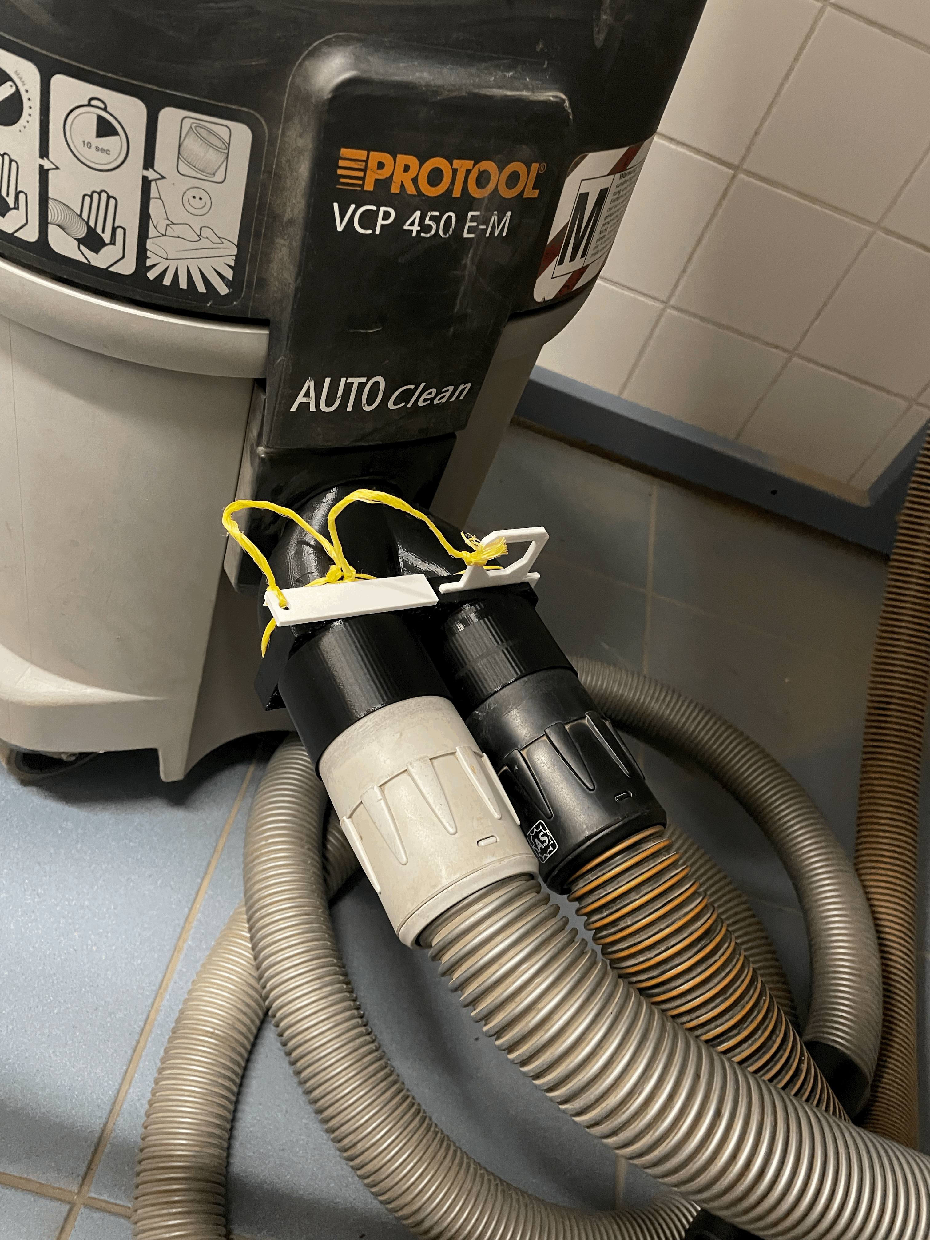 Adapter chia 2 nhánh FESTOOL/PROTOOL dạng Y (Two way adapter) - Thumbnail 6