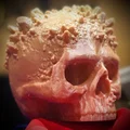 Đầu lâu Halloween đính tinh thể (Crystal Embedded Halloween Skull) - Thumbnail 7