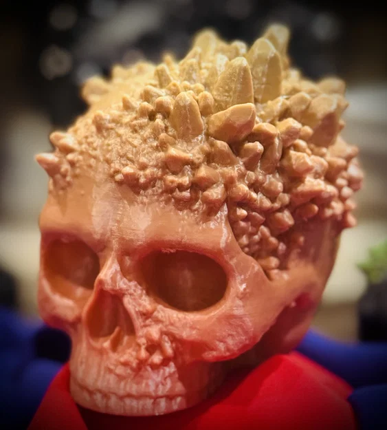 Đầu lâu Halloween đính tinh thể (Crystal Embedded Halloween Skull) - Image 8