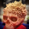 Đầu lâu Halloween đính tinh thể (Crystal Embedded Halloween Skull) - Thumbnail 8