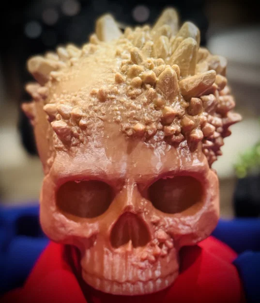 Đầu lâu Halloween đính tinh thể (Crystal Embedded Halloween Skull) - Image 9