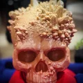Đầu lâu Halloween đính tinh thể (Crystal Embedded Halloween Skull) - Thumbnail 9
