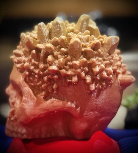 Đầu lâu Halloween đính tinh thể (Crystal Embedded Halloween Skull) - Image 10