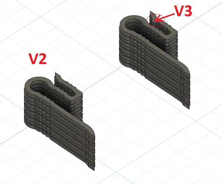 Kẹp Filament (Filament clip) cho cuộn spool - Image 4