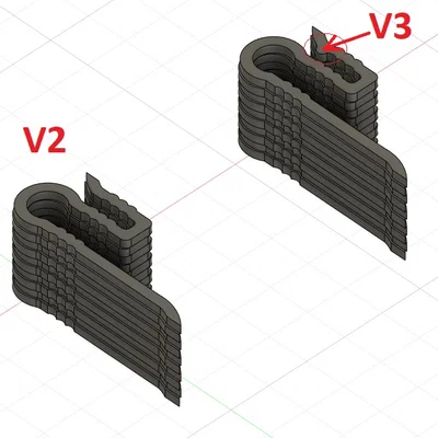 Kẹp Filament (Filament clip) cho cuộn spool