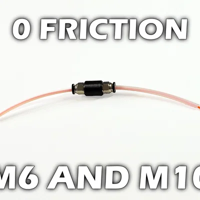 Bộ khớp nối Bowden M6 và M10 cho máy in 3D: Hướng dẫn lắp đặt chi tiết