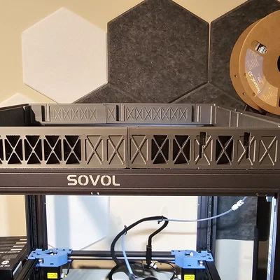 Nắp đậy Top Hat cho máy in Sovol SV08 - Giải pháp bao kín buồng in