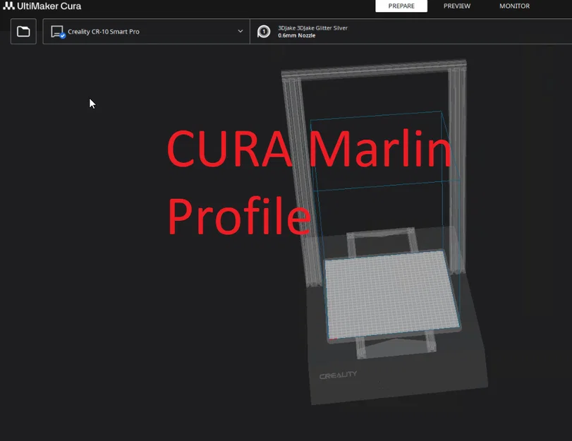 Profile CURA Marlin cho CR10 Smart Pro - Image 1