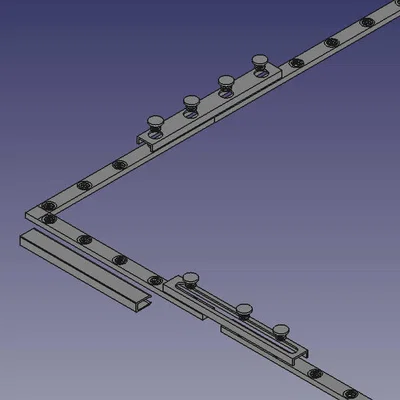 Khung Fliegengitter Rahmen (fly screen frame) cho lưới chống côn trùng