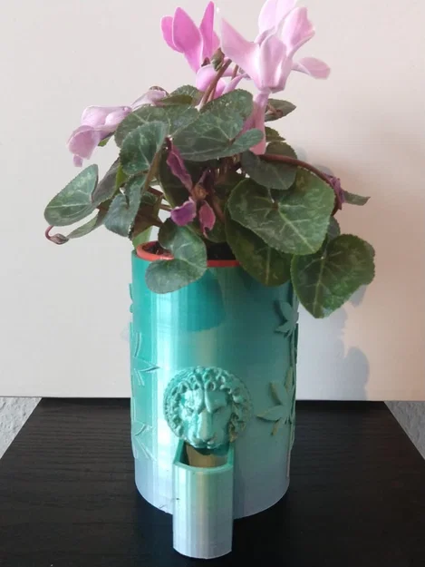 Chậu cây tự tưới có bể chứa nước (Blumentopf mit Bassin) - Image 2