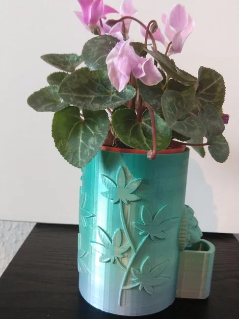 Chậu cây tự tưới có bể chứa nước (Blumentopf mit Bassin) - Image 3