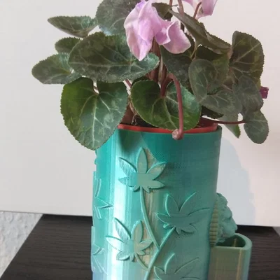 Chậu cây tự tưới có bể chứa nước (Blumentopf mit Bassin)