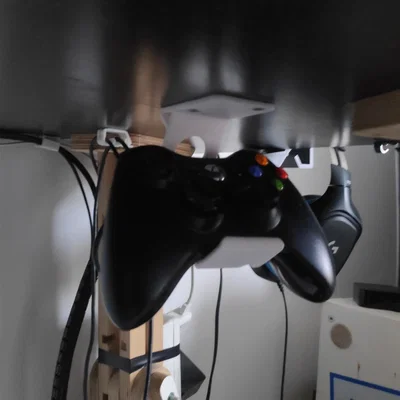 Giá treo tay cầm Xbox dưới bàn - REMIX