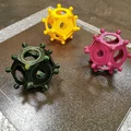 Mô hình hình khối 12 mặt Roman Dodecahedron in 3D trang trí độc đáo - Thumbnail 1