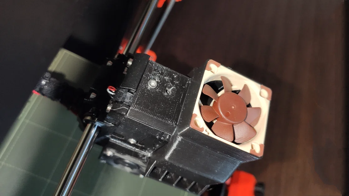 Ống gió làm mát motor extruder MK3S+ (remix v1) - Image 3