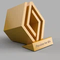 Giá đỡ điện thoại để bàn logo Renault (Passion for life) độc đáo - Thumbnail 1