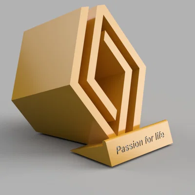 Giá đỡ điện thoại để bàn logo Renault (Passion for life) độc đáo