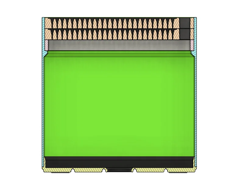 Khối Cắm Dao Đa Năng (Gridfinity compatible 5x3x35U) - Image 4