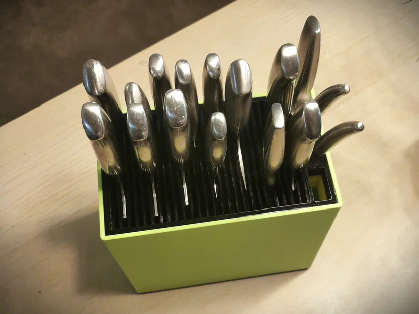 Khối Cắm Dao Đa Năng (Gridfinity compatible 5x3x35U) - Image 7