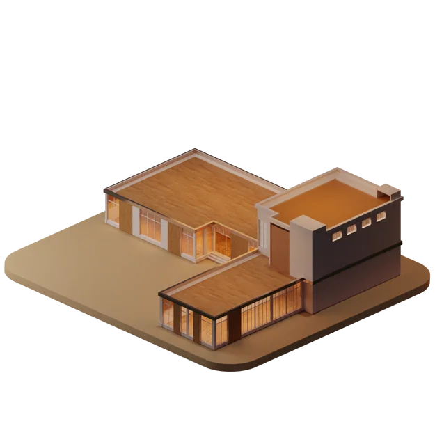 Mô hình nhà hiện đại (Modern House) file 3D in ấn chất lượng - Image 1
