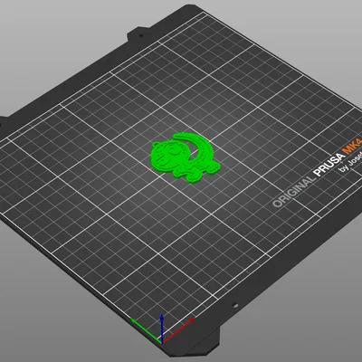 Móc khóa khủng long Velociraptor 3D dễ thương dễ in