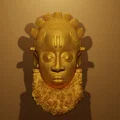 Mô hình 3D Mặt nạ Châu Phi cổ đại (Benin Mask) cực chi tiết - Thumbnail 1