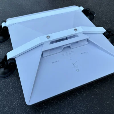 Giá đỡ Starlink Mini dùng hít kính tiện lợi cho xe hơi và du lịch