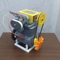 Động cơ xăng 2 xi-lanh dạng mô hình giảng dạy (Didactic twin-cylinder engine) - Thumbnail 1