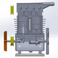 Động cơ xăng 2 xi-lanh dạng mô hình giảng dạy (Didactic twin-cylinder engine) - Thumbnail 2