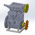 Động cơ xăng 2 xi-lanh dạng mô hình giảng dạy (Didactic twin-cylinder engine) - Thumbnail 3