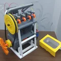 Động cơ xăng 2 xi-lanh dạng mô hình giảng dạy (Didactic twin-cylinder engine) - Thumbnail 6