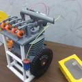 Động cơ xăng 2 xi-lanh dạng mô hình giảng dạy (Didactic twin-cylinder engine) - Thumbnail 7