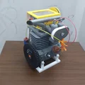 Động cơ xăng 2 xi-lanh dạng mô hình giảng dạy (Didactic twin-cylinder engine) - Thumbnail 9
