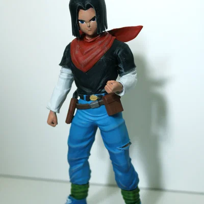 Android 17 (DBZ) – Mô hình figurine in 3D