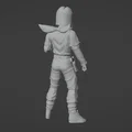 Android 17 (DBZ) – Mô hình figurine in 3D - Thumbnail 3